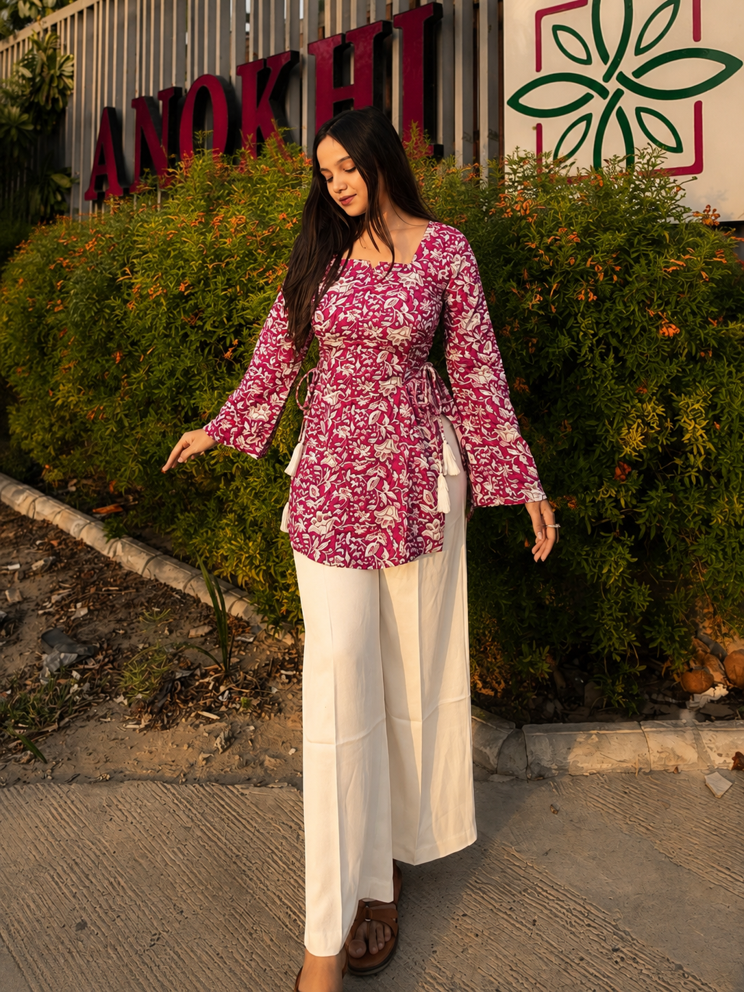 AARSI Anokhi Side Tie Kurti