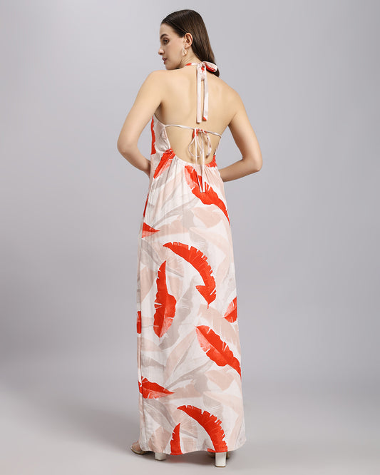 Maxi Halterneck Dress