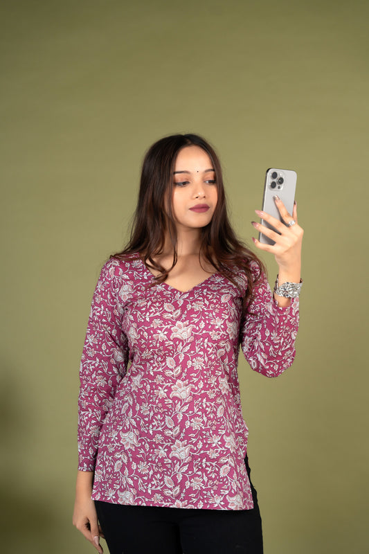 AARSI Kiara Coral Coastline Kurti