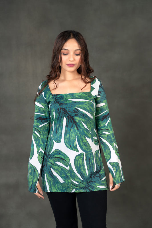 AARSI Aanya Palmscape Kurti