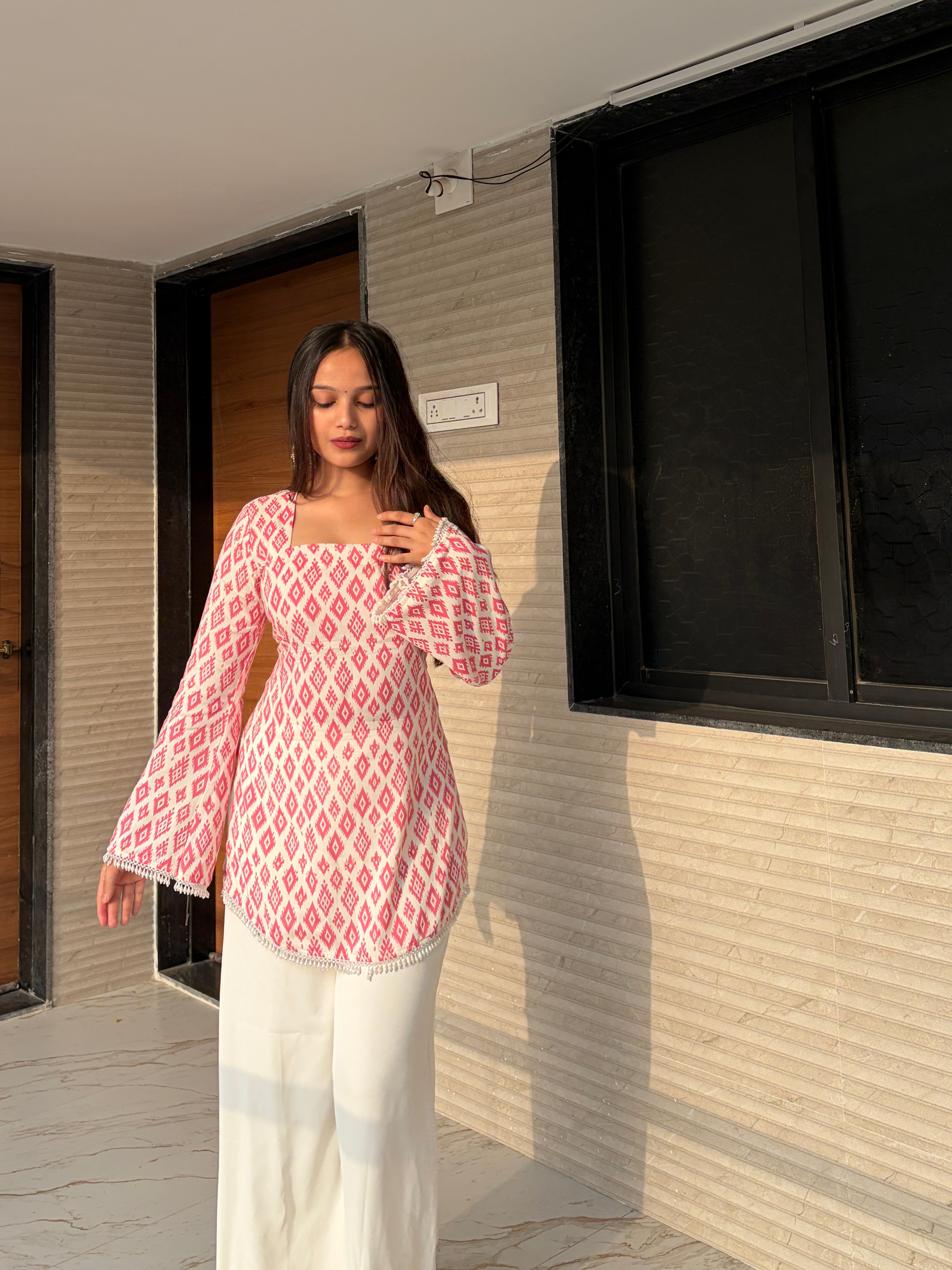 AARSI Ikkat Corset Kurta