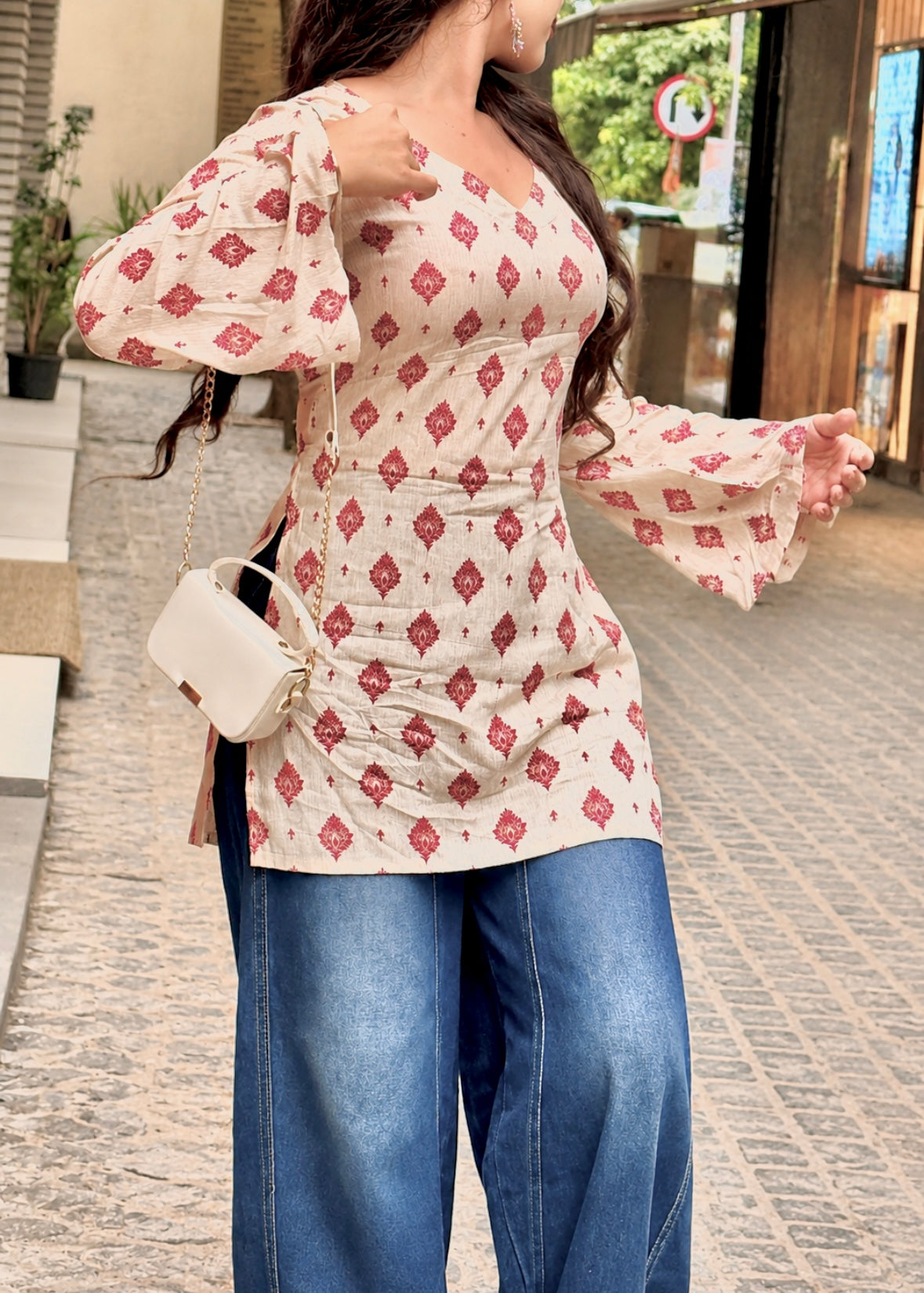 AARSI Angrakhi Corset Back Kurti