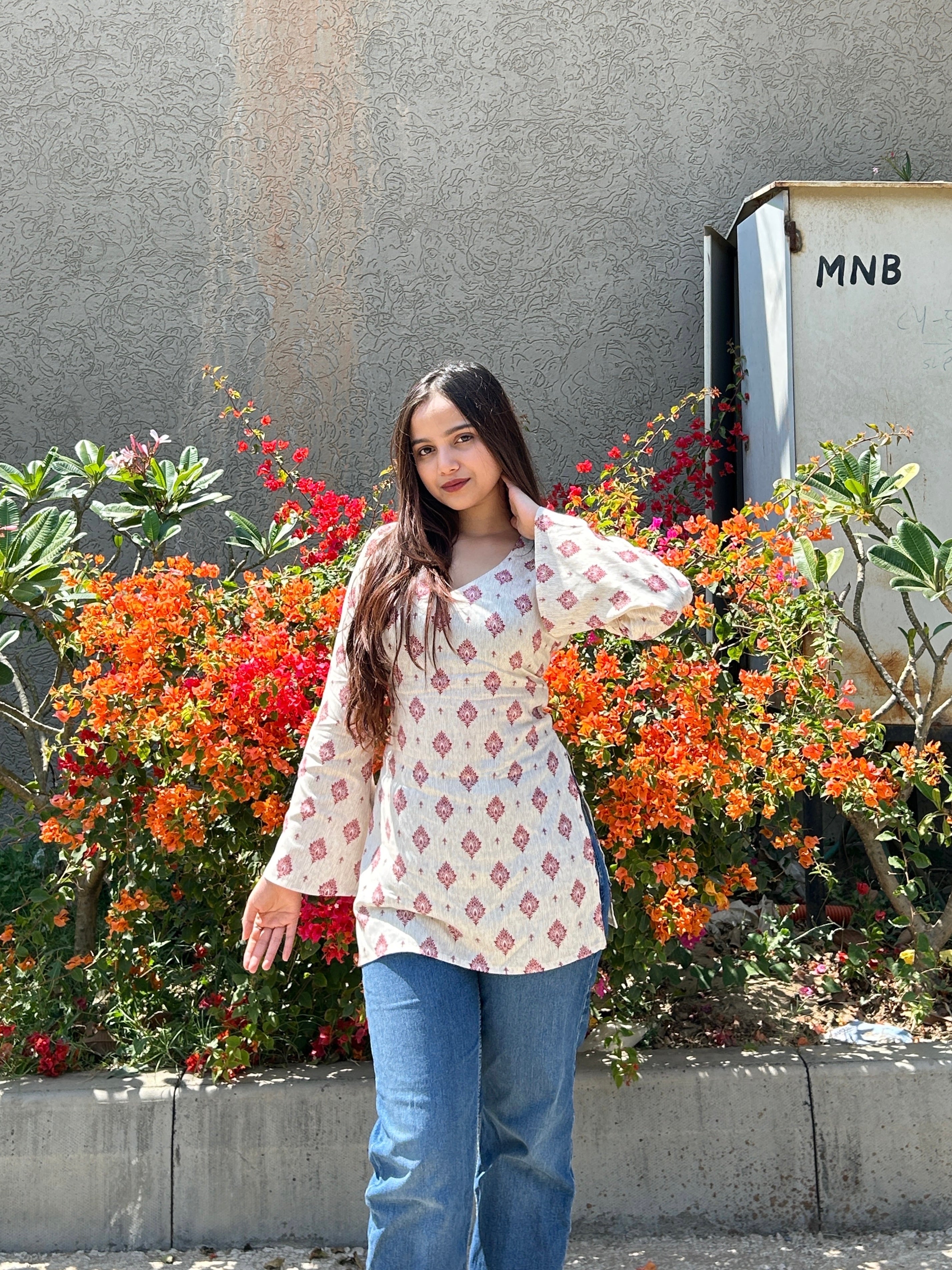 AARSI Angrakhi Corset Back Kurti