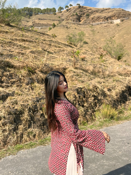 AARSI Ruby Aura Kurti