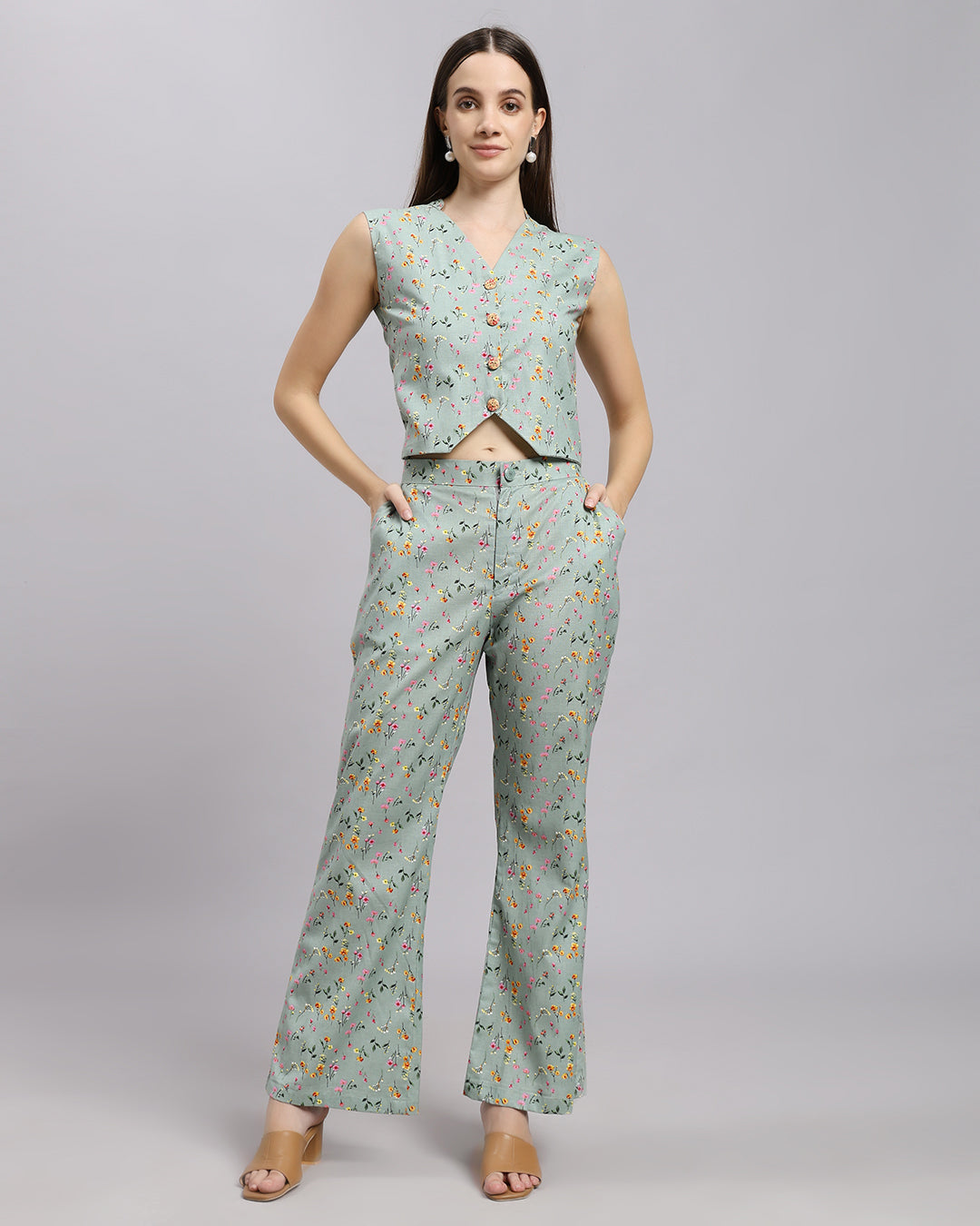 Matching Set of Vest Coat and Trousers