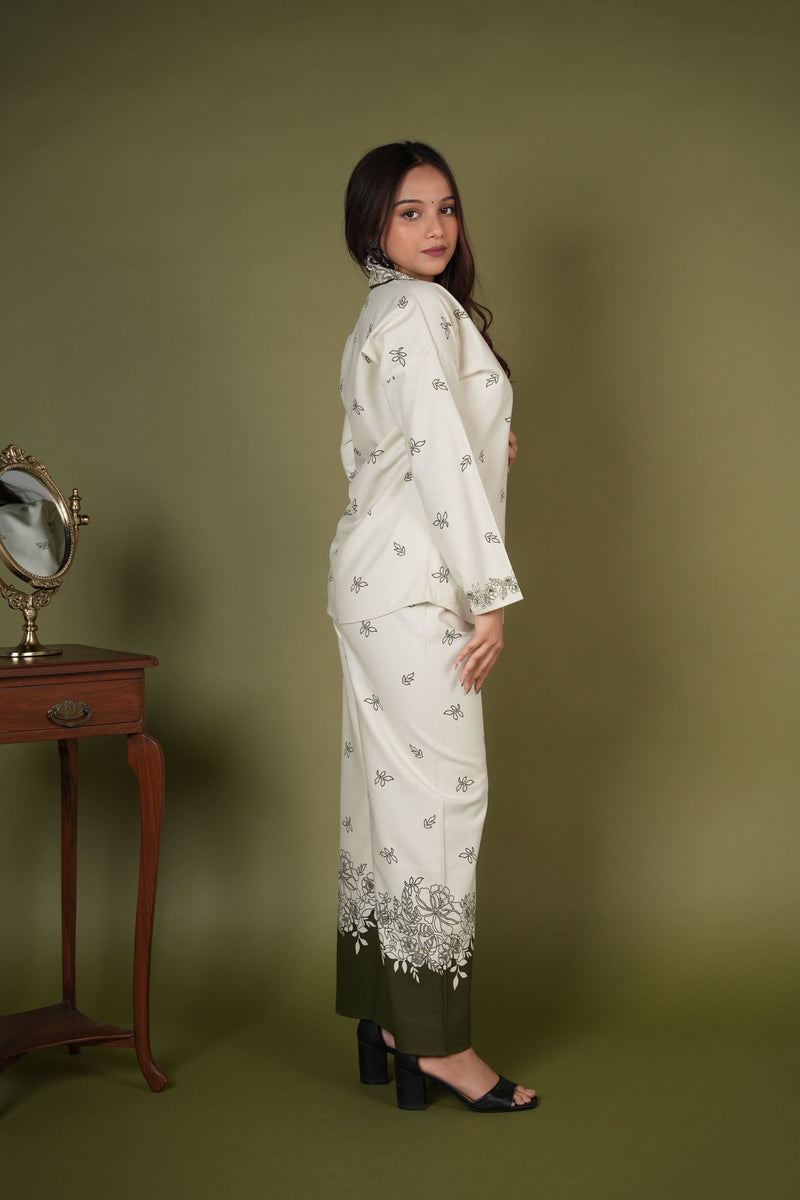 AARSI Meher Floral Line-Art Lounge Set