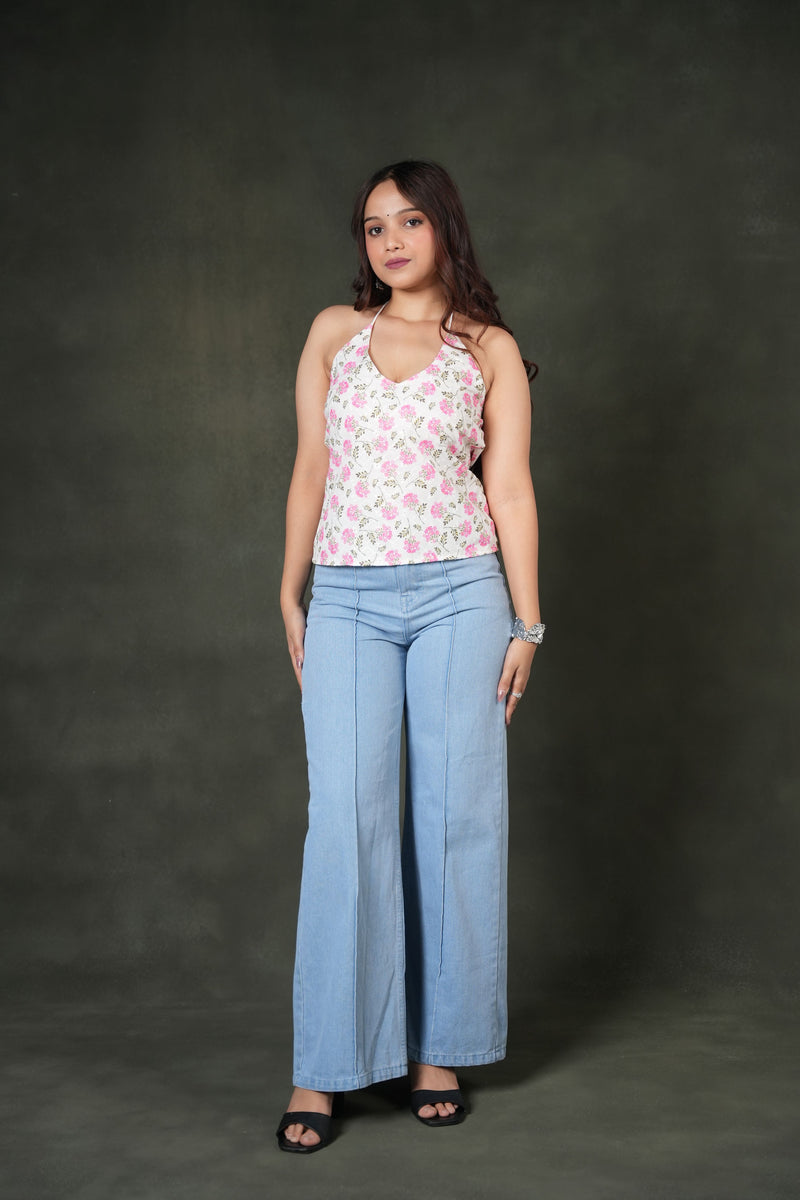 AARSI Tara Pink Blossom Tunic