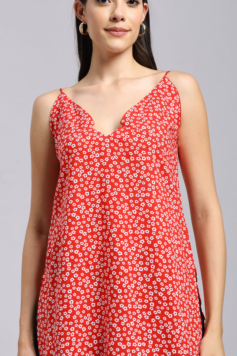 AARSI Tina Flora Halter Kurti