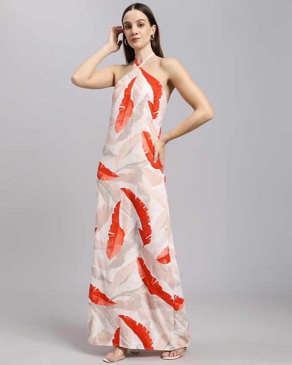 Maxi Halterneck Dress