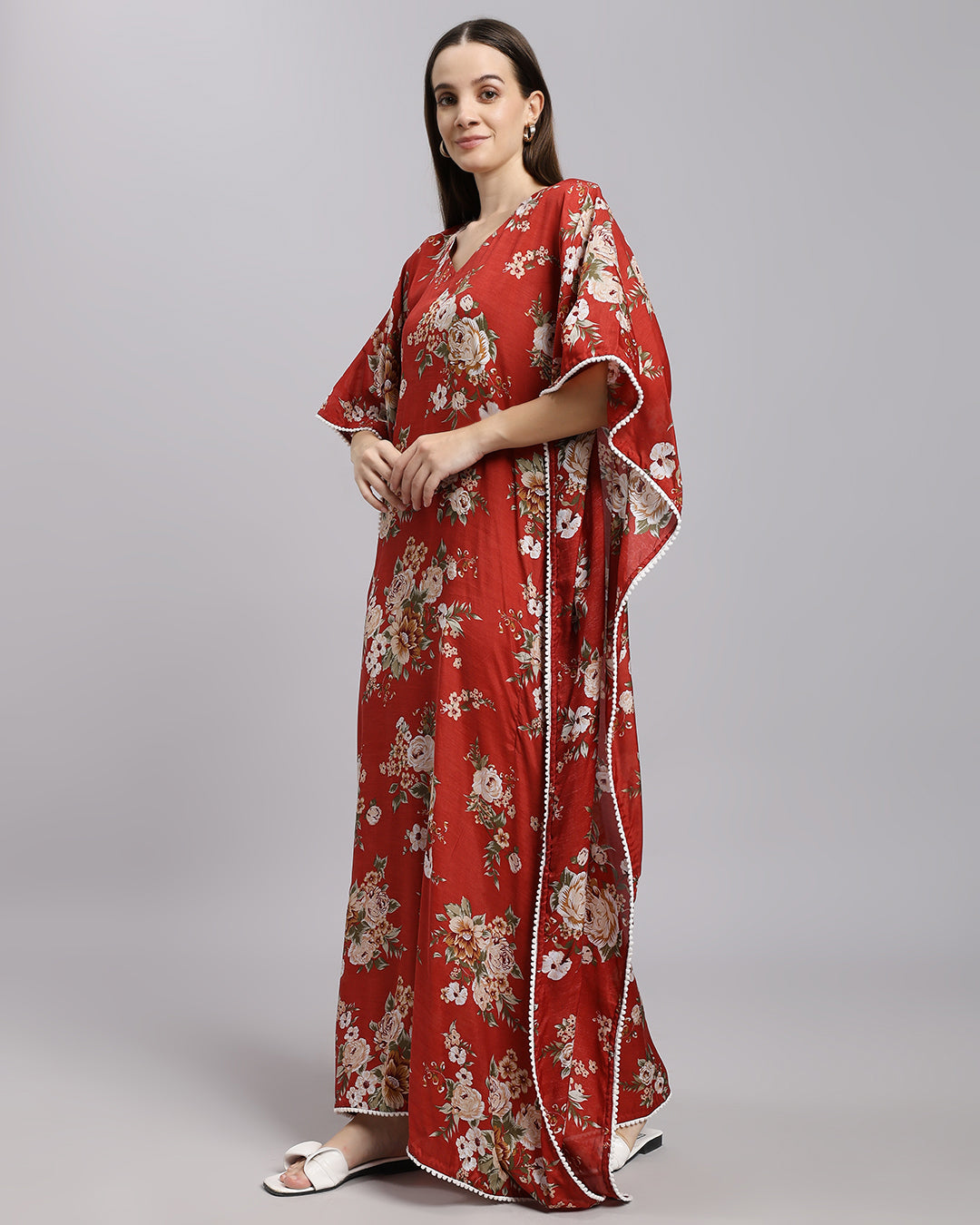 Kimono Kitsch - Wine & Brown