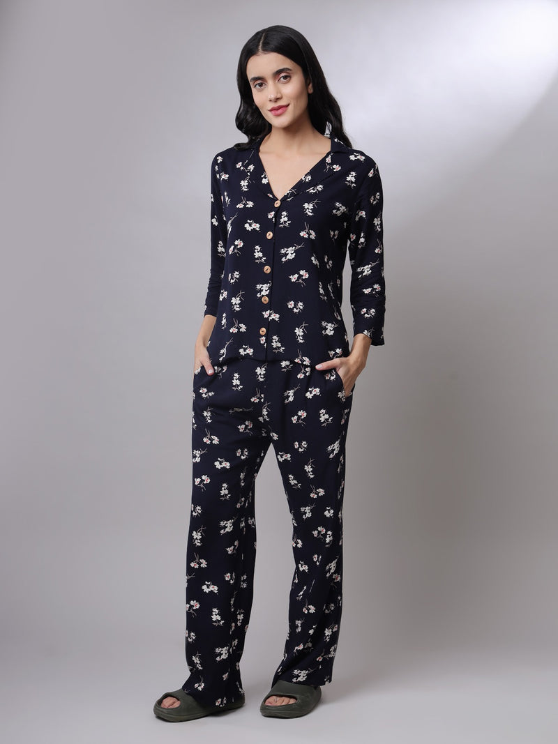 Celine Bloom Pajama Set