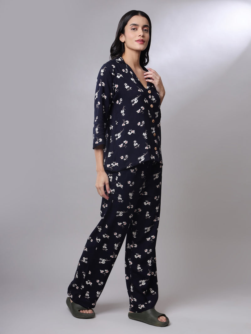Celine Bloom Pajama Set