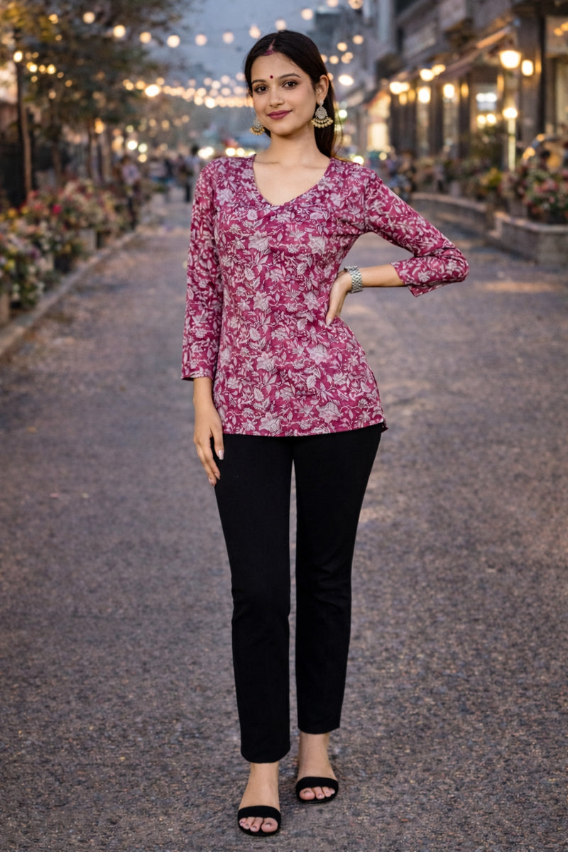 AARSI Kiara Coral Coastline Kurti