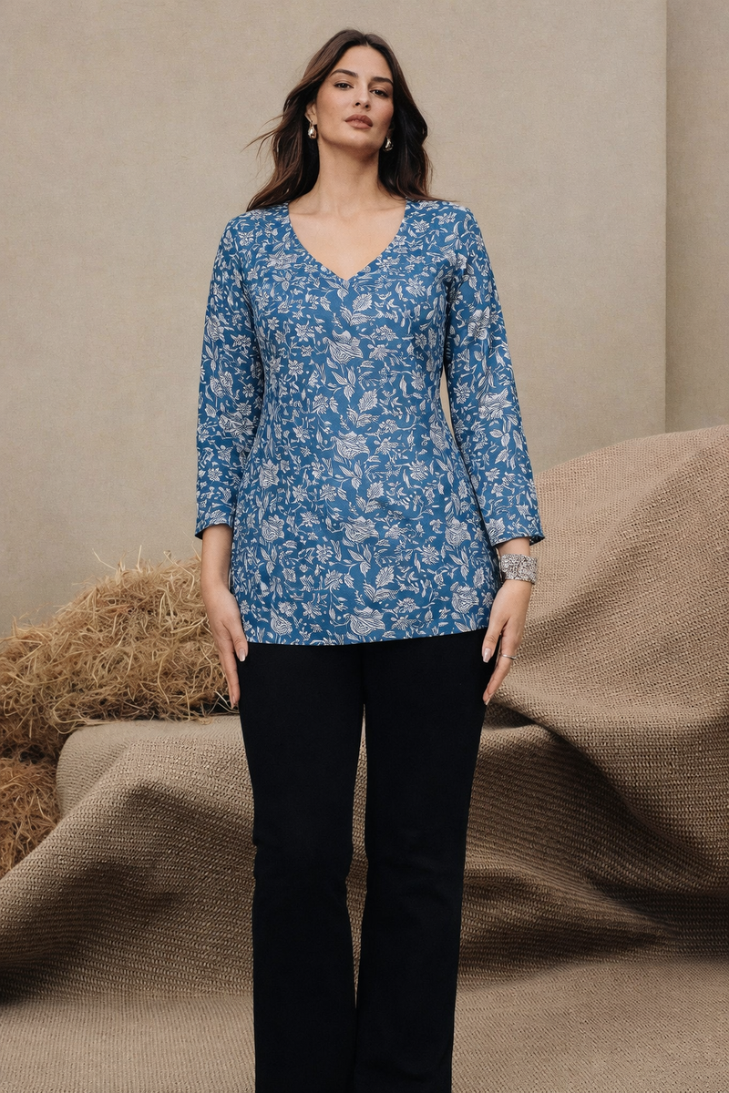 AARSI Myra Indigo Waves Resort Kurti