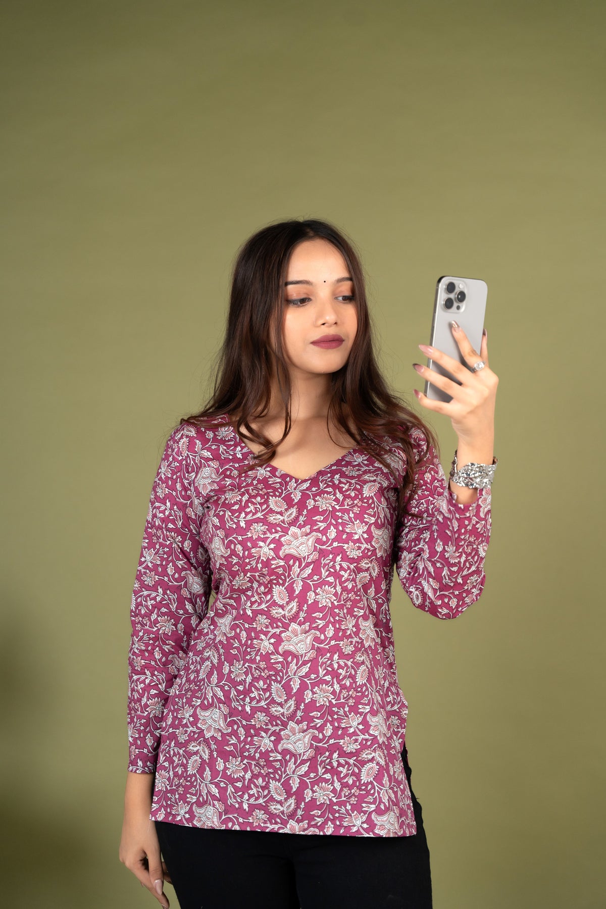 AARSI Kiara Coral Coastline Kurti