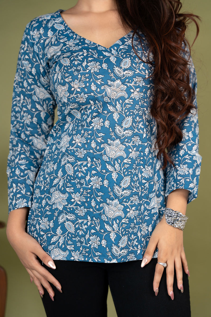 AARSI Myra Indigo Waves Resort Kurti