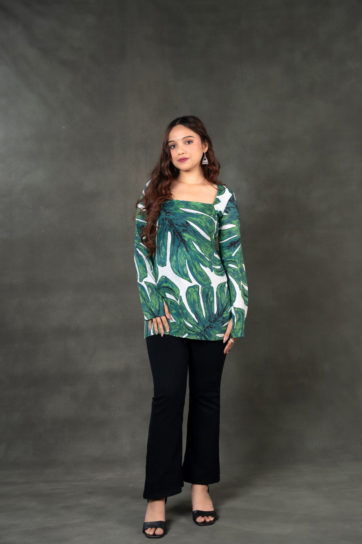 AARSI Aanya Palmscape Kurti