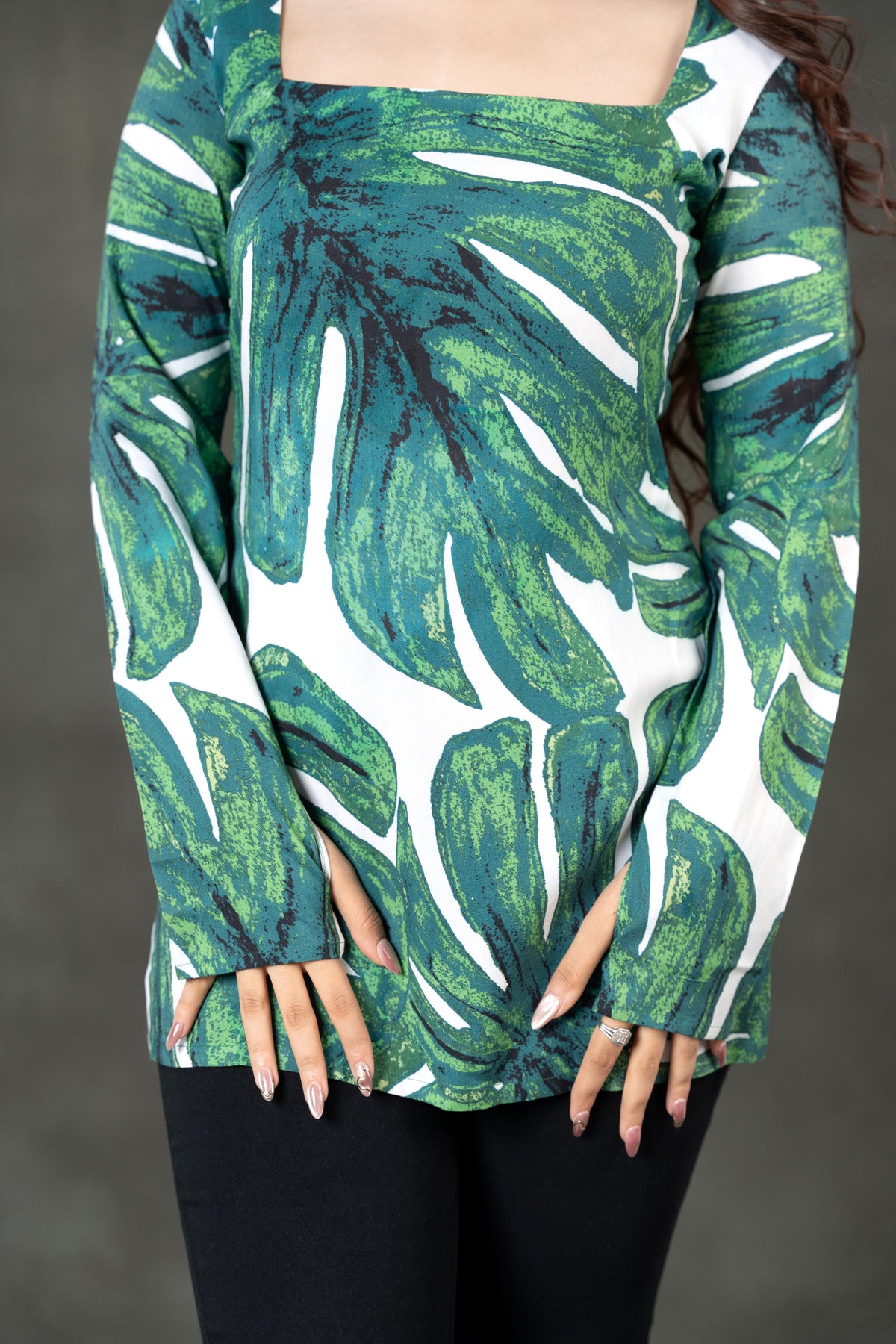 AARSI Aanya Palmscape Kurti