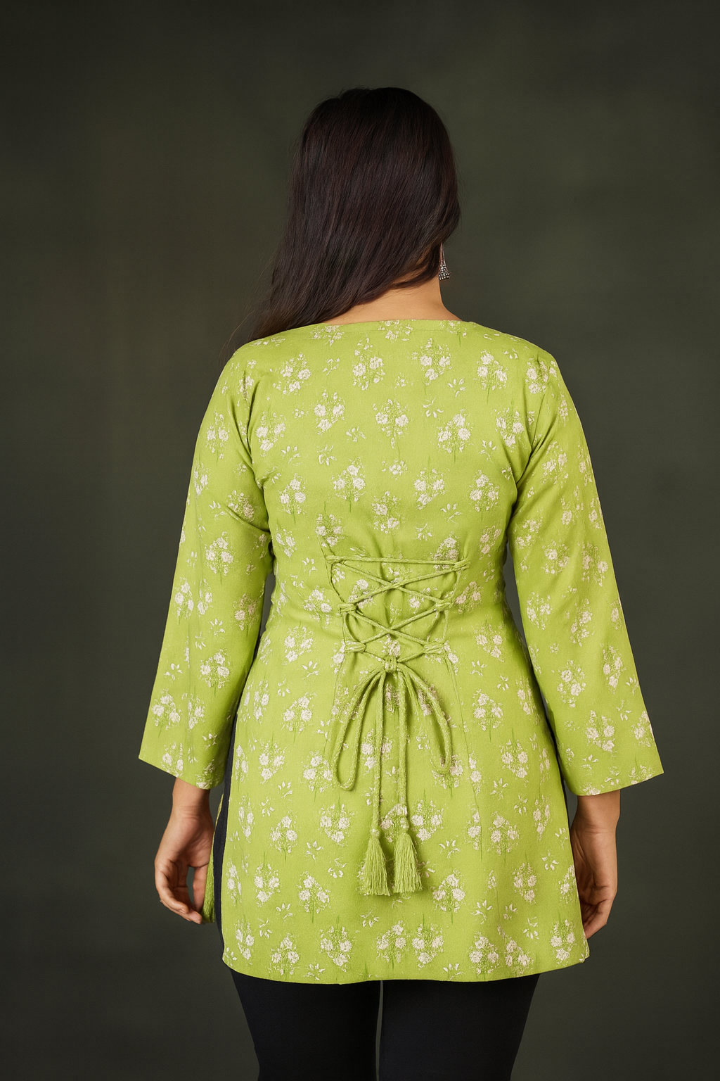 AARSI Anika Meadow Mist Kurti