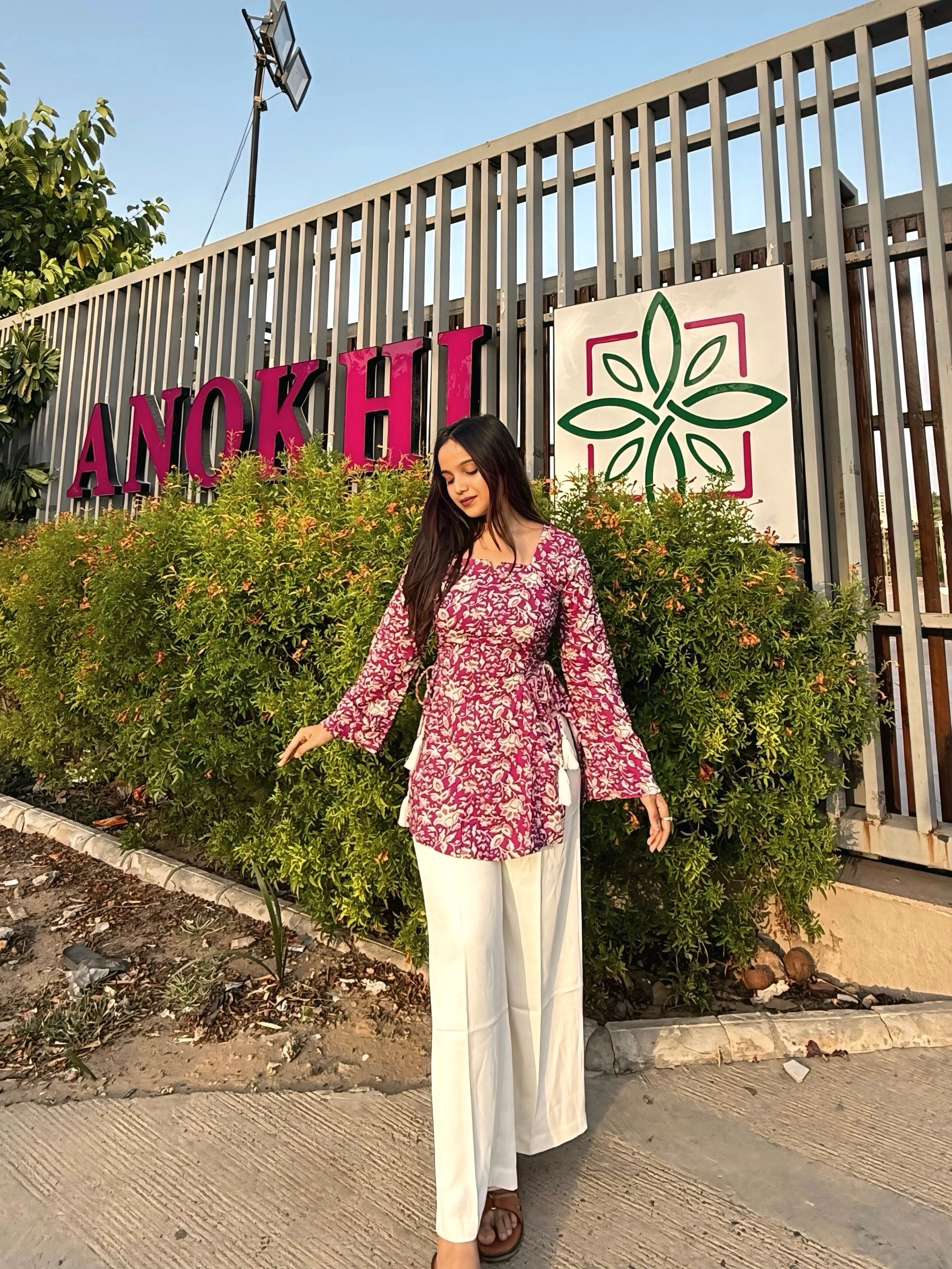 AARSI Anokhi Side Tie Kurti