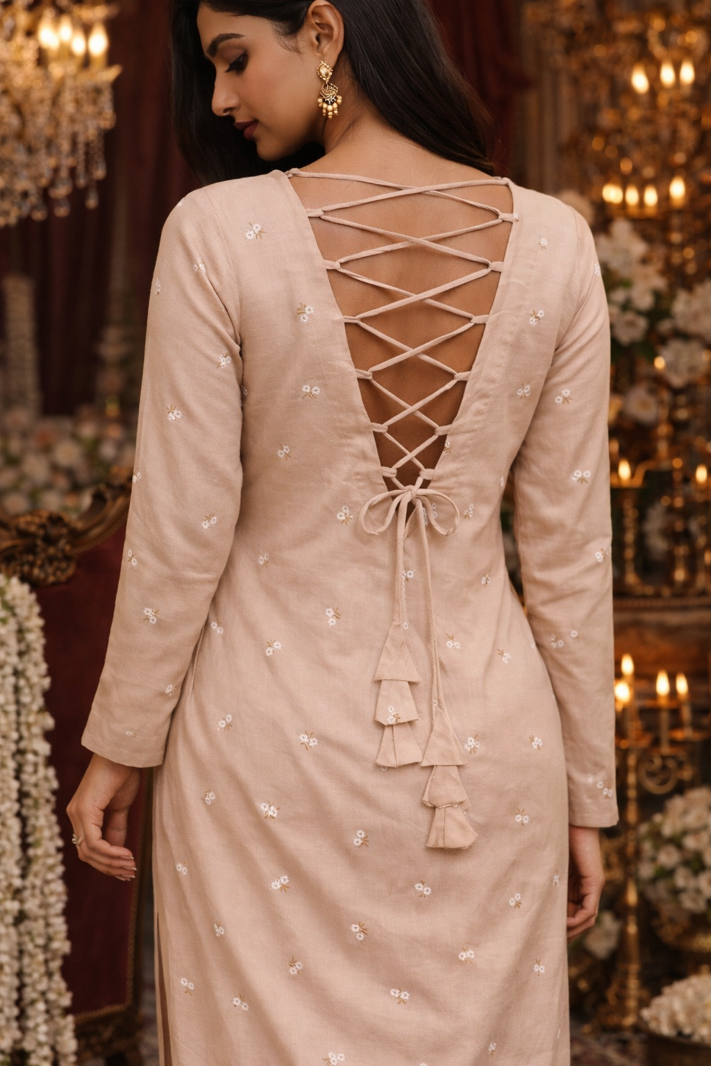 AARSI Aabha Criss-Cross Back Kurti