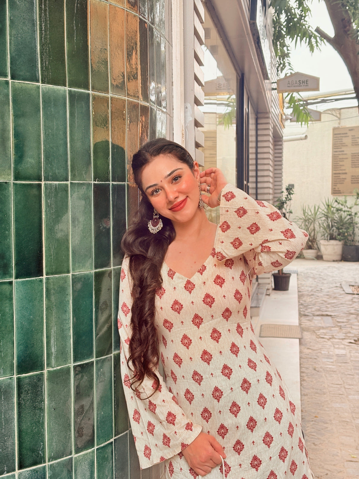 AARSI Angrakhi Corset Back Kurti