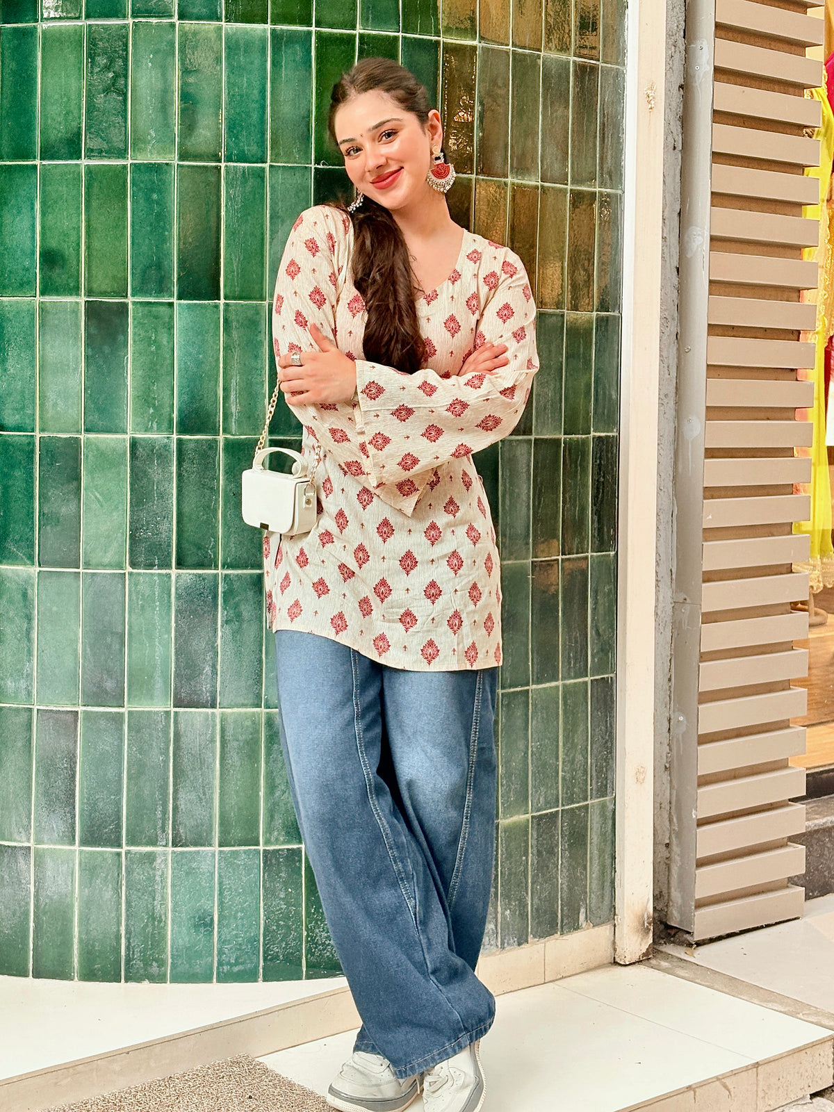 AARSI Angrakhi Corset Back Kurti