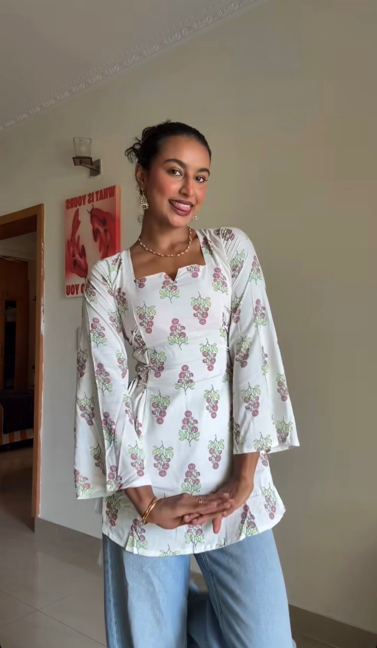 AARSI Pihu Phool Kurti