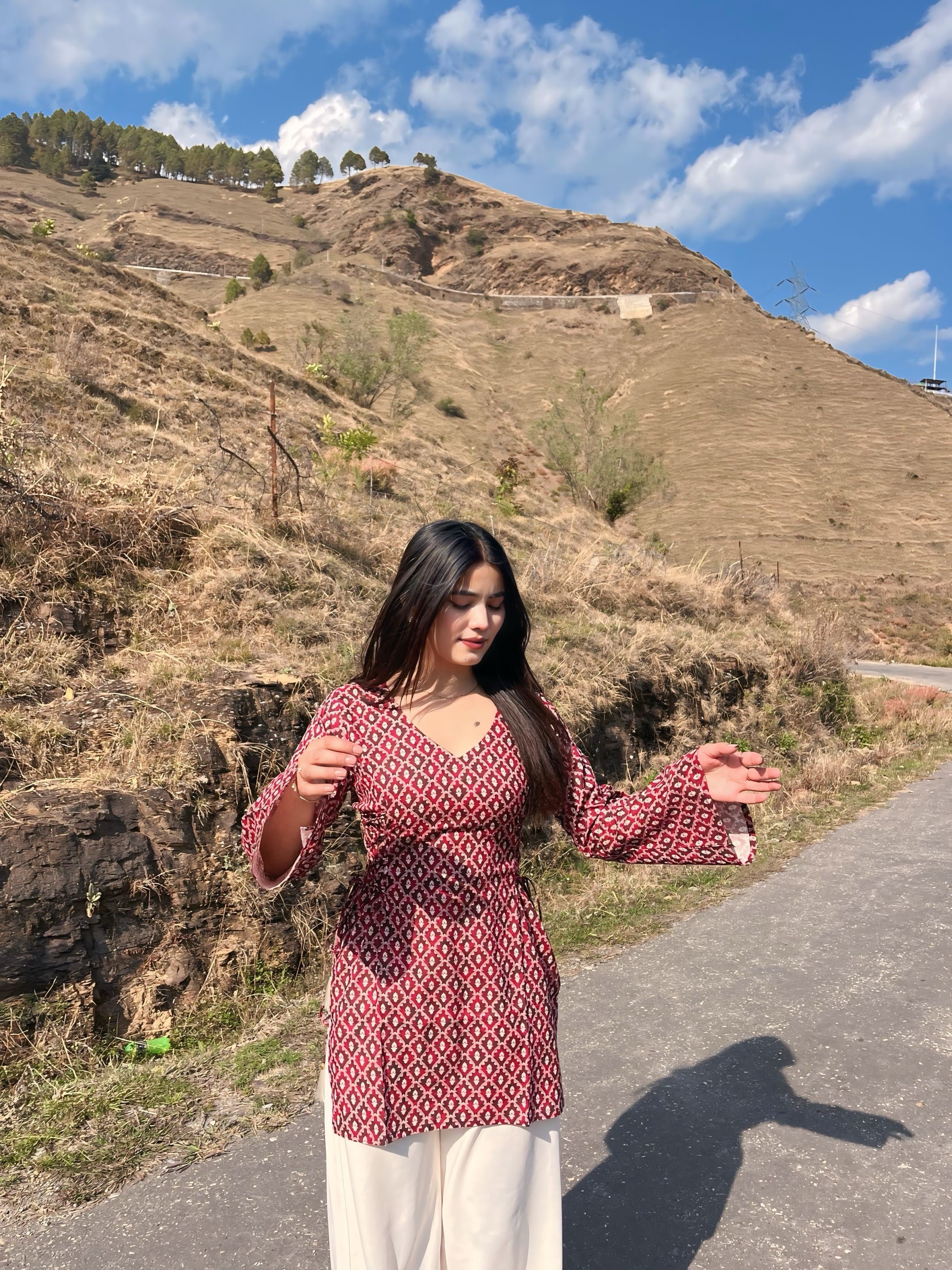 AARSI Ruby Aura Kurti