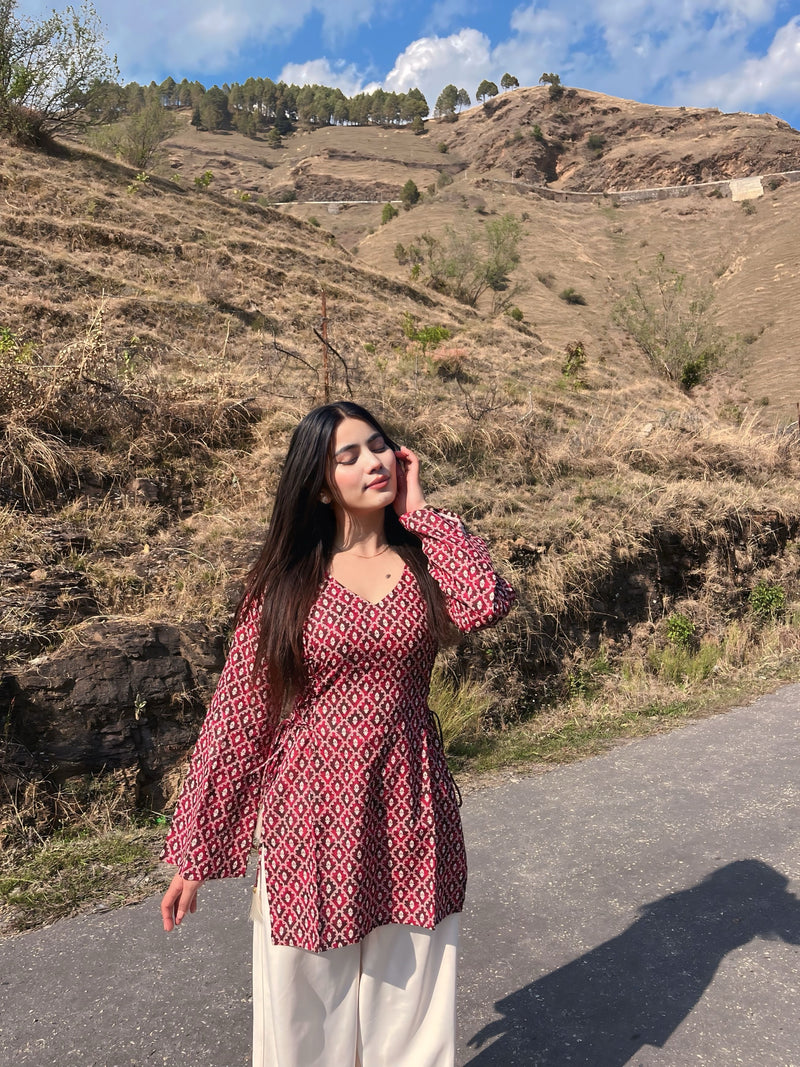 AARSI Ruby Aura Kurti