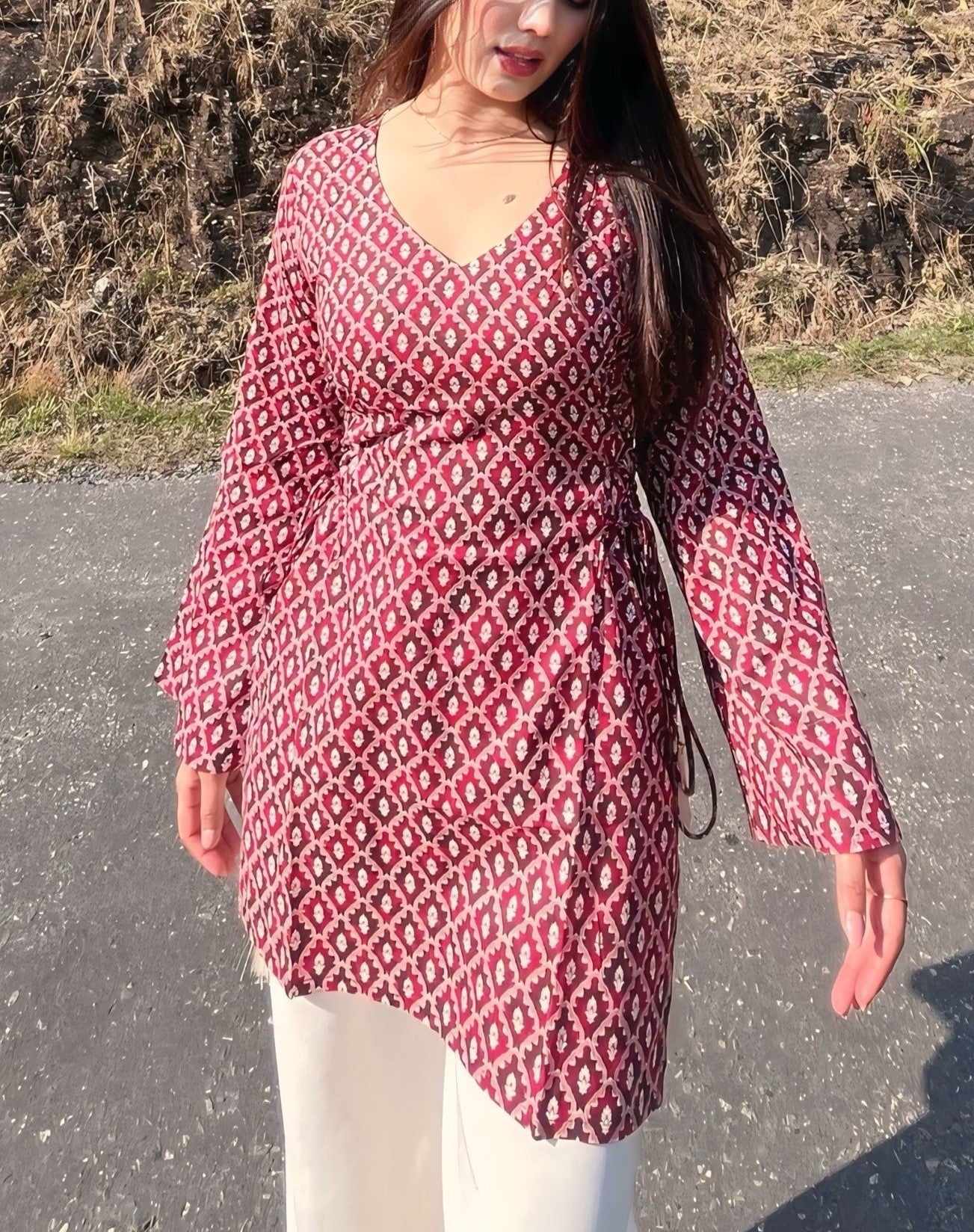 AARSI Ruby Aura Kurti