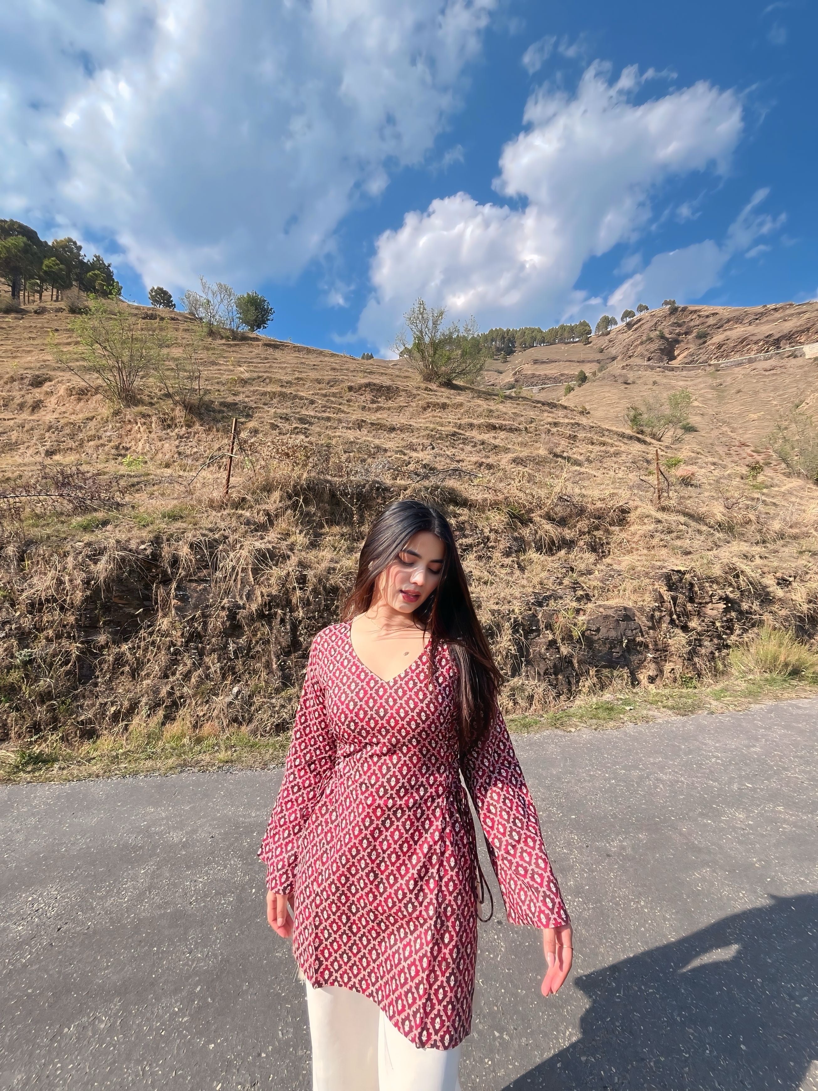 AARSI Ruby Aura Kurti